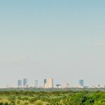 Fort Worth skyline from Ventana community