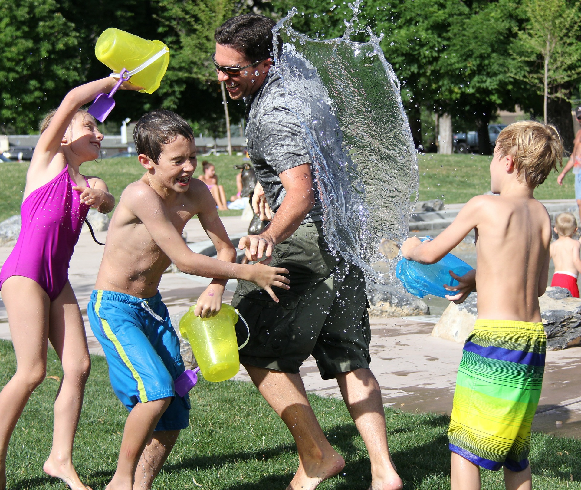 playing at park area amenities near Ventana