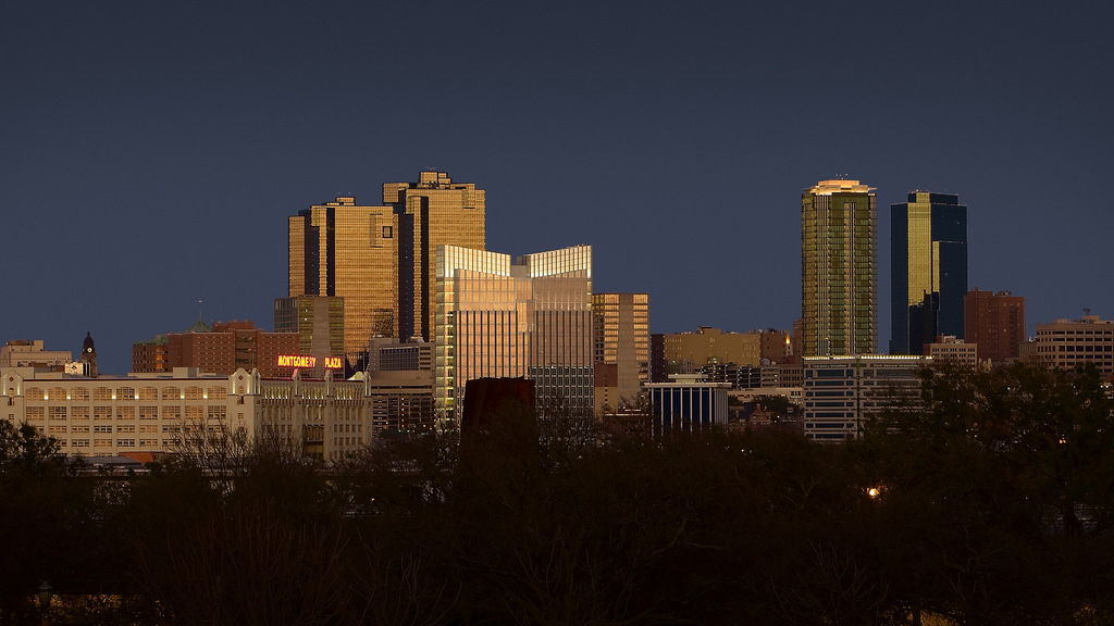 Fort Worth Skyline Source David/Flicker