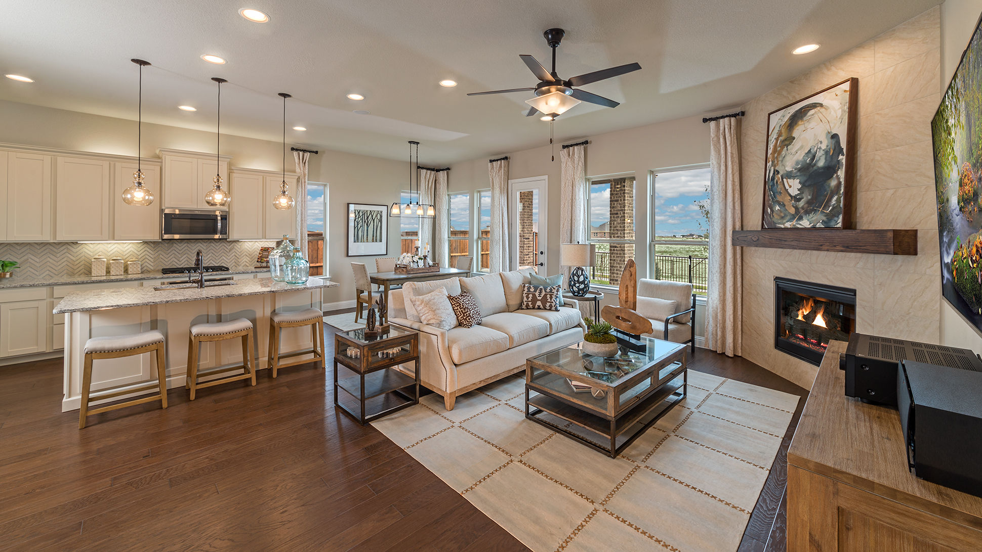 Lennar Homes Rosena Ranch Model Interior